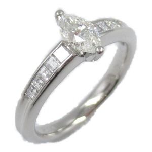 LuxUness Platinum Diamond Ring Jewelry Natural Material Ring